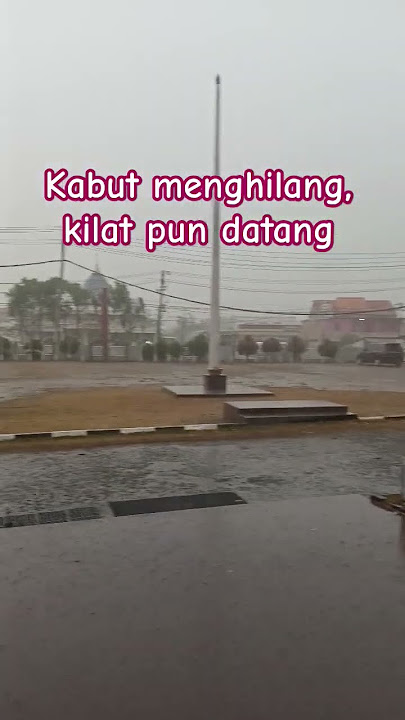 Asap Hilang, Kilat datang