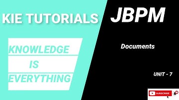jBPM Documents | JBPM 7 Documents Swagger API | unit 7 | #KIE TUTORIALS
