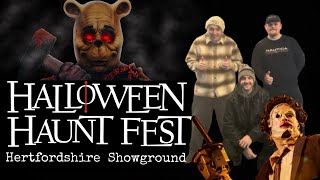 WINNIE THE POOH: BLOOD AND HONEY SCARE MAZE - Halloween Haunt Fest 2025 Vlog