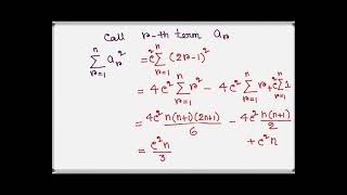Arithmetic, Geometric  &  Harmonic Progressions : LECTURE - 2
