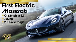 Is Maserati's first EV the best looking electric car yet? New GranTurismo Folgore review