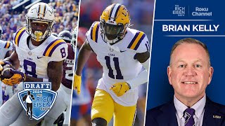 LSU’s Brian Kelly: What NFL Teams are Getting in Malik Nabers & Brian Thomas Jr |The Rich Eisen Show