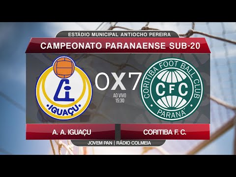 GOLS: Iguaçu 0 x 7 Coritiba - Campeonato Paranaense Sub-20