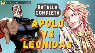LEONIDAS VS APOLO (Batalla COMPLETA) | Record of Ragnarok | Manga Narrado