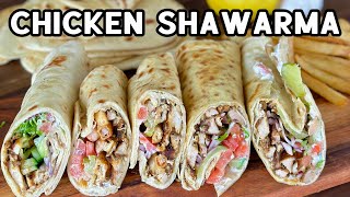 This Chicken Shawarma and Homemade Naan Bread was BETTER than our Local Restaurant!