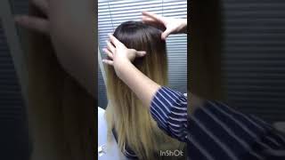 Наращивание волос на монобиоленты
