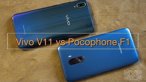 Vivo V11 vs Pocophone F1: Speed Test and Benchmarks Comparison
