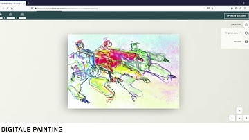 Digitale painting   3D virtual exhibition by Rinke Baaima   art spaces   KUNSTMATRIX – Mozilla Firef