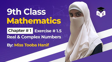 9th (IX) Class Maths | Q # 2 | Exercise # 1.5 | Real & Complex Numbers | New Book Mathematics 2022