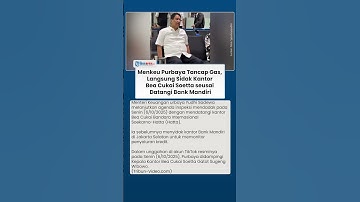 Seusai Bank Mandiri, Menkeu Purbaya Sidak Kantor Bea Cukai Bandara Soetta, Ada Apa?