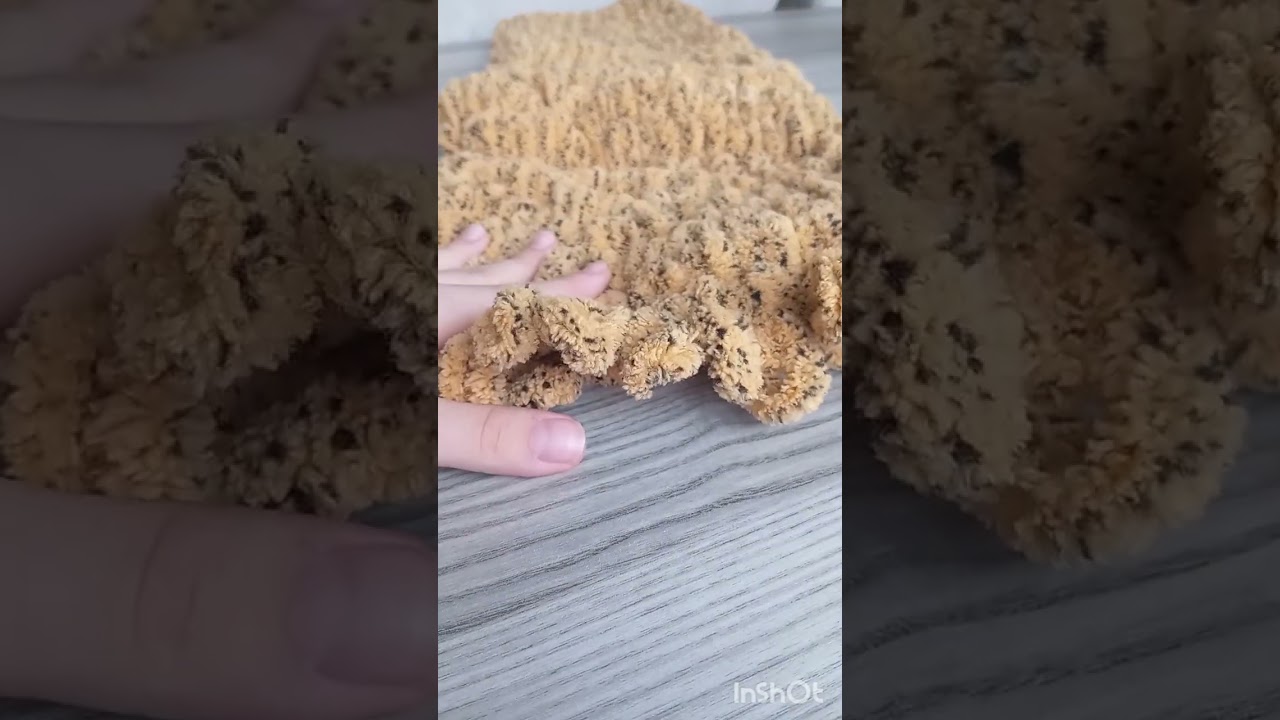 El ipinden atkı yaptım