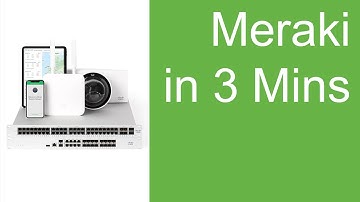 Meraki in 3 Minutes