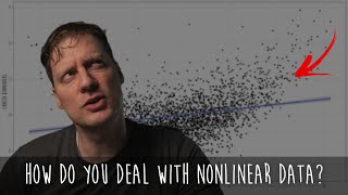 Dealing with nonlinear data: Polynomial regression and log transformations