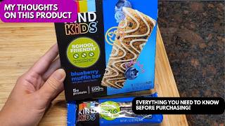 KIND Kids Blueberry Muffin Granola Bars Review — Peanut‑Free, School‑Safe Snack