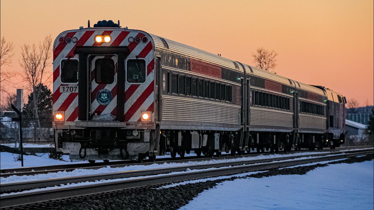 Hartford Line Railfanning | The Triple Weekday (2/25 - 2/27/2026)