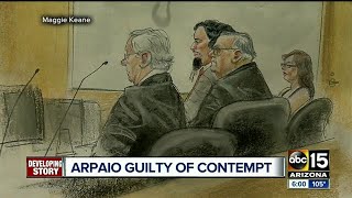 Famous Joe Arpaio found guilty in criminal contempt case Net Worth