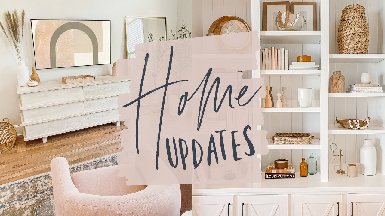 Tons of House Updates! New Decor + Organization!