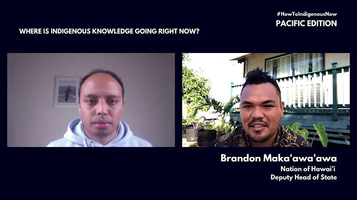 Nation of Hawaii's Brandon Maka'awa'awa talks abou...