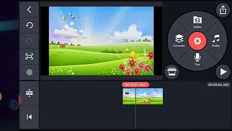 Como mudar o fundo do chroma key?