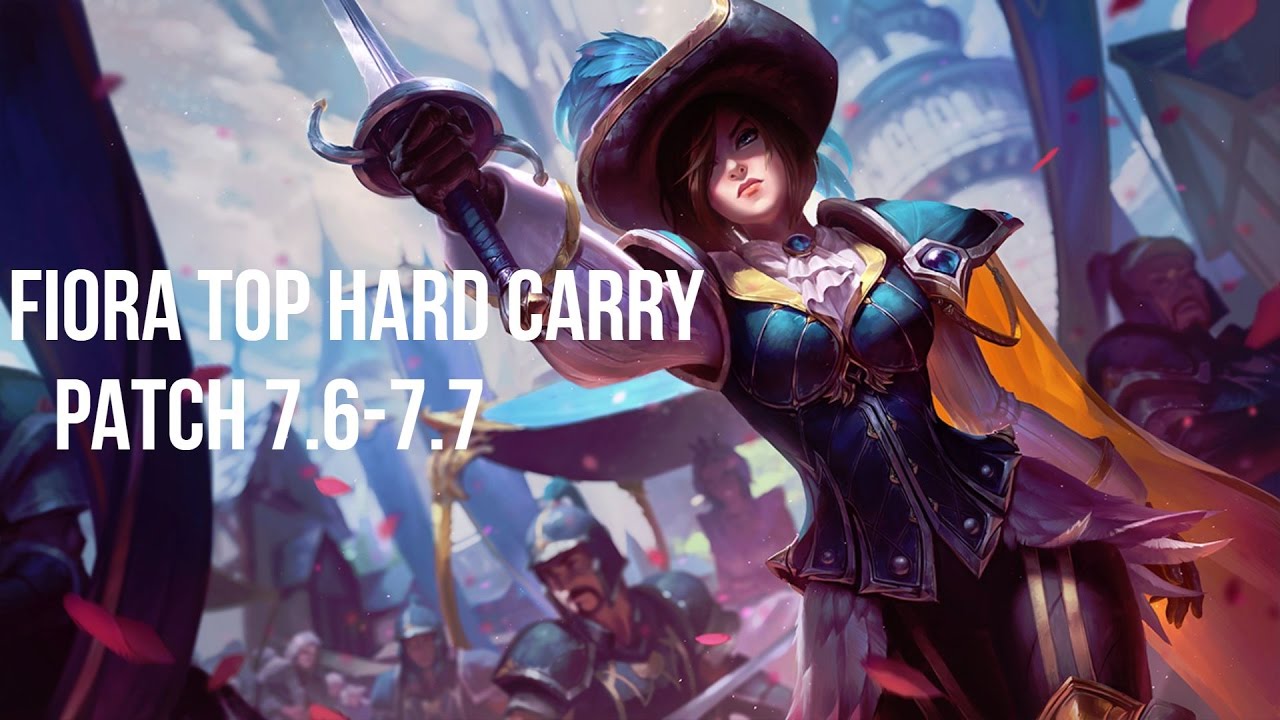 FIORA THE BEST TOP LANE HARD CARRY GUIDE YouTube