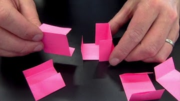 Post-it Cube for a Menger Sponge