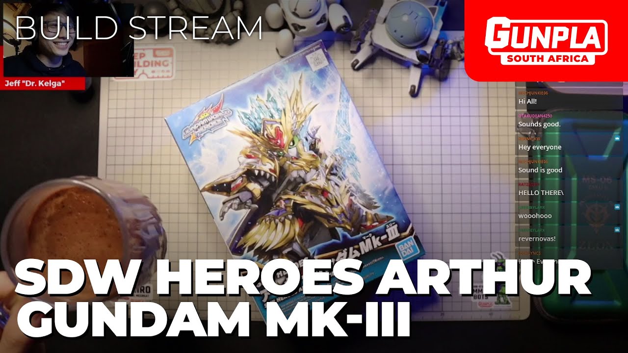 Let's Build! SDW Heroes Arthur Gundam MK-III