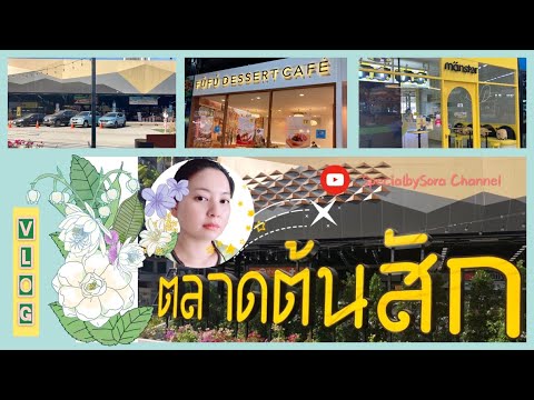 ตลาดต้นสัก สนามบินน้ำ นนทบุรี/SpecialbySora Channel