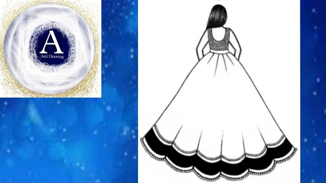 Girl Drawing for beginners/ How to draw girl drawing step by step / pencil drawing / Art