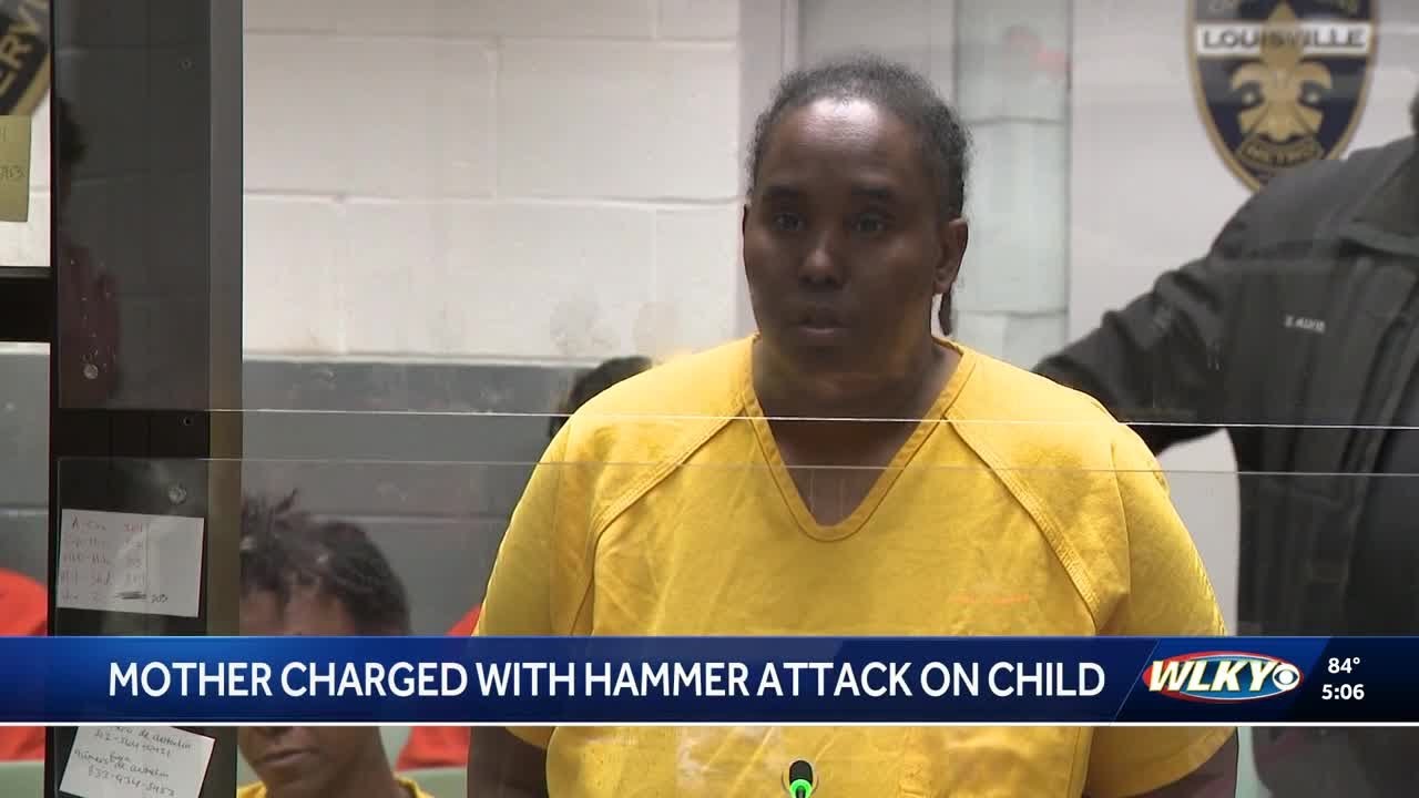 Bond set at $500K for Louisville mother accused of beating 6-year-old ...