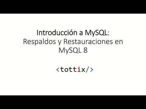 Vídeo: Com restaurar la còpia de seguretat i restaurar MySQL a Linux?