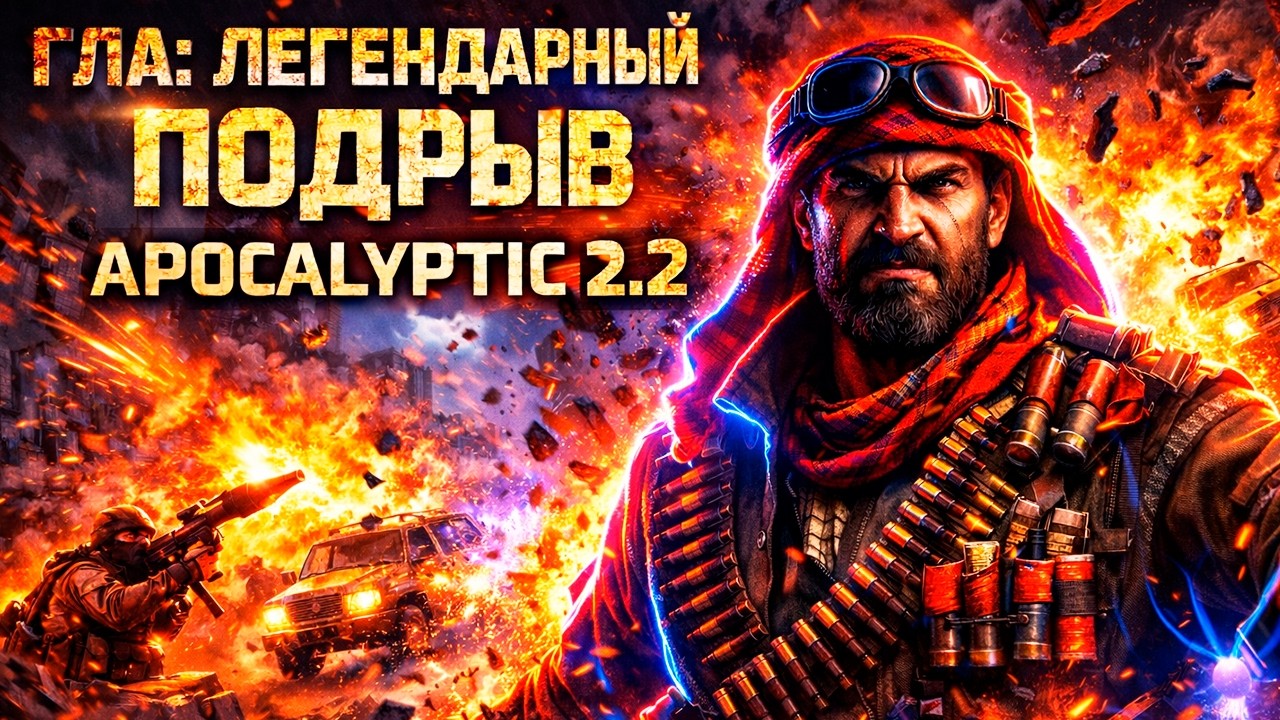 ЛЕГЕНДАРНЫЙ ГЛА ПОДРЫВ НОВЫЙ APOCALYPTIC 2.2 GENERALS