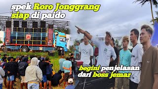 Begini penjelasan dari boss jemar 🔥 spek Roro Jonggrang siap di paido