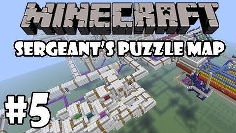 Minecraft - Sergeants Puzzle Map | Part 5