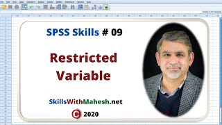 SPSS Skills #09: Restricted Variable type in SPSS