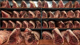 Inside NYC's Only Steakhouse Dry-Aging 2,500 Lbs of Beef In-House | Royal 35