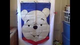 Winnie The Pooh Bear Garden Decorative Outdoor Flag used