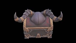 Low Poly Stylized Demonic Skull Chest - Prop 3D Model | Game Asset Showcase