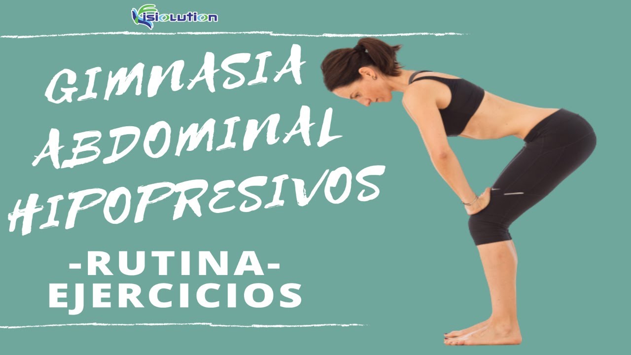 ABDOMINALES HIPOPRESIVOS en CASA - Diastasis Abdominal TUTORIAL Fisioterapia | Fisiolution