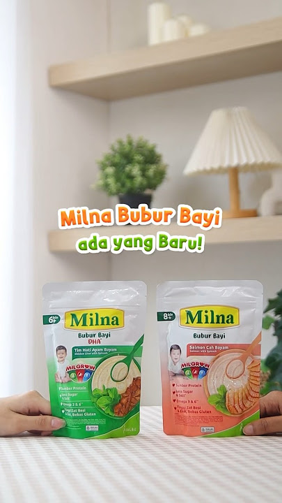Download lagu Bun, sekarang Milna Bubur Bayi sudah dengan kemasan POUCH yang lebih praktis dan higienis lho!🥰