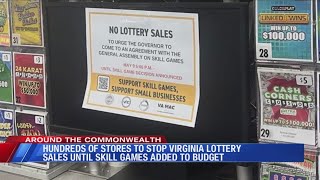 Hundreds of stores to stop selling lottery tickets until skill games added to budget