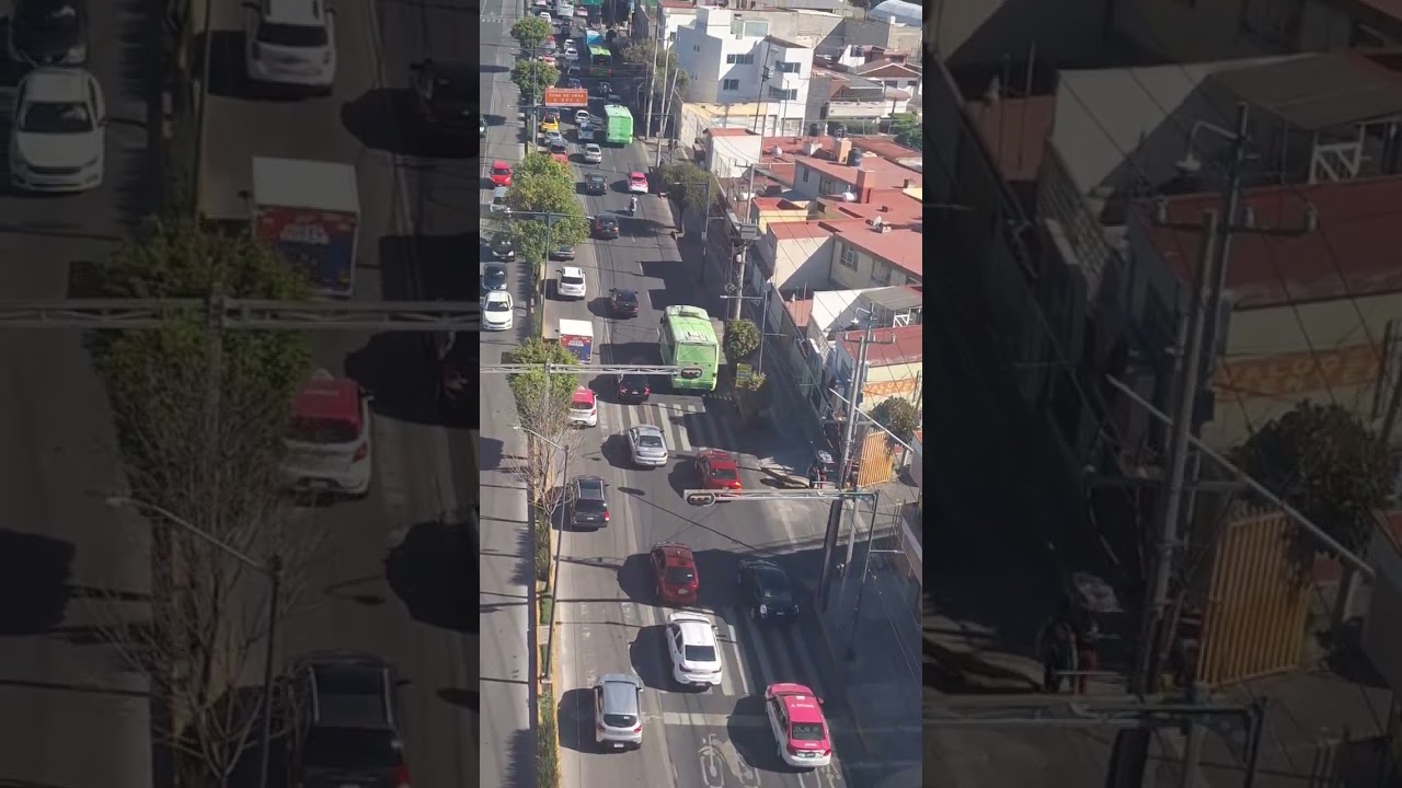 Vista desde el cablebus de Indios Verdes en septiembre del 2023. 