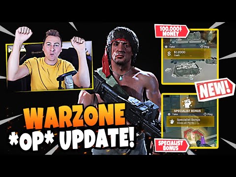 *NEU* Specialist BONUS, 100.000$ TRESOR! *OP* Warzone UPDATE!