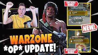 *NEU* Specialist BONUS, 100.000$ TRESOR! *OP* Warzone UPDATE!