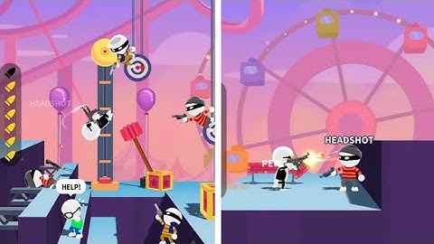 JOHNNY TRIGGER 🥷🔫🔥🎇 - All level Gameplay trailer Android,ios #newgame #shorts #gameplay