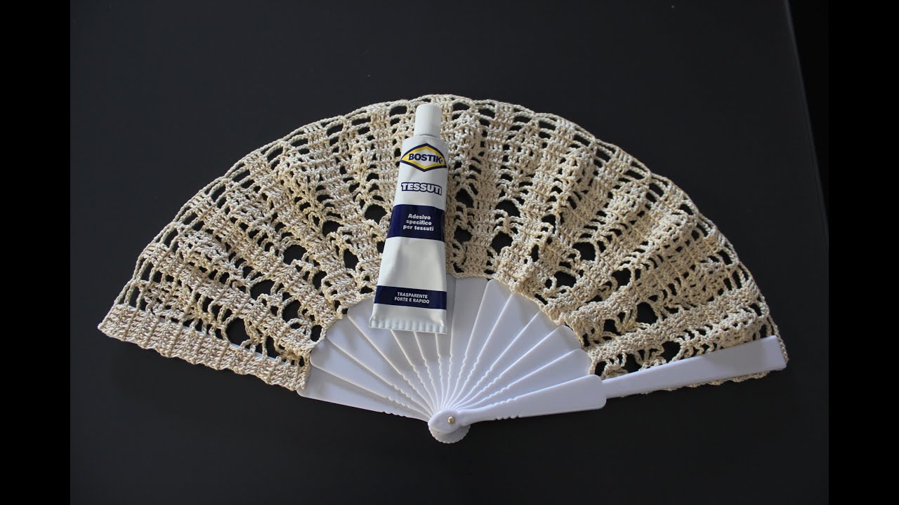 Tutorial - Assemblaggio ventaglio uncinetto