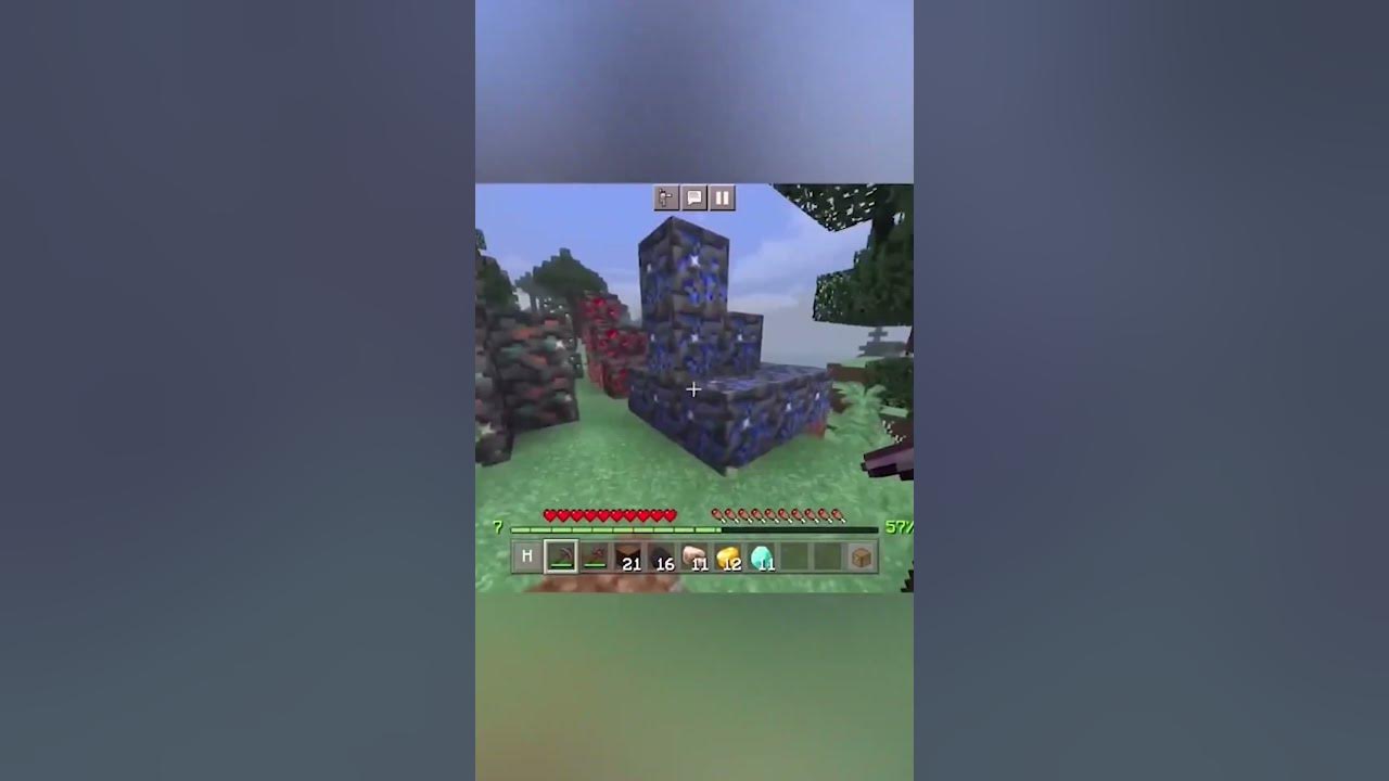 Veinminer addon 1 20 minecraft pe best mods shorts youtube