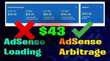 AdSense Loading Free Course 2025 (lecture 1) AdSense loading or AdSense Arbitrage Which Best For You