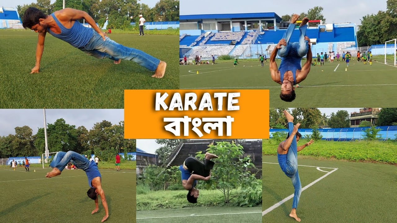 Amazing Gymnastics Bruce Lee Push Up Leg Stretching Karate Bangla