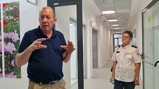 Tour of new Israeli MDA's Marcus National Blood Services Center