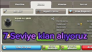 7 Lvl Bir Klan Daha Aldık